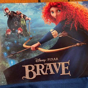 Disney Brave Princess 4 Bright Full Color Lithograph Prints Posters - NEW